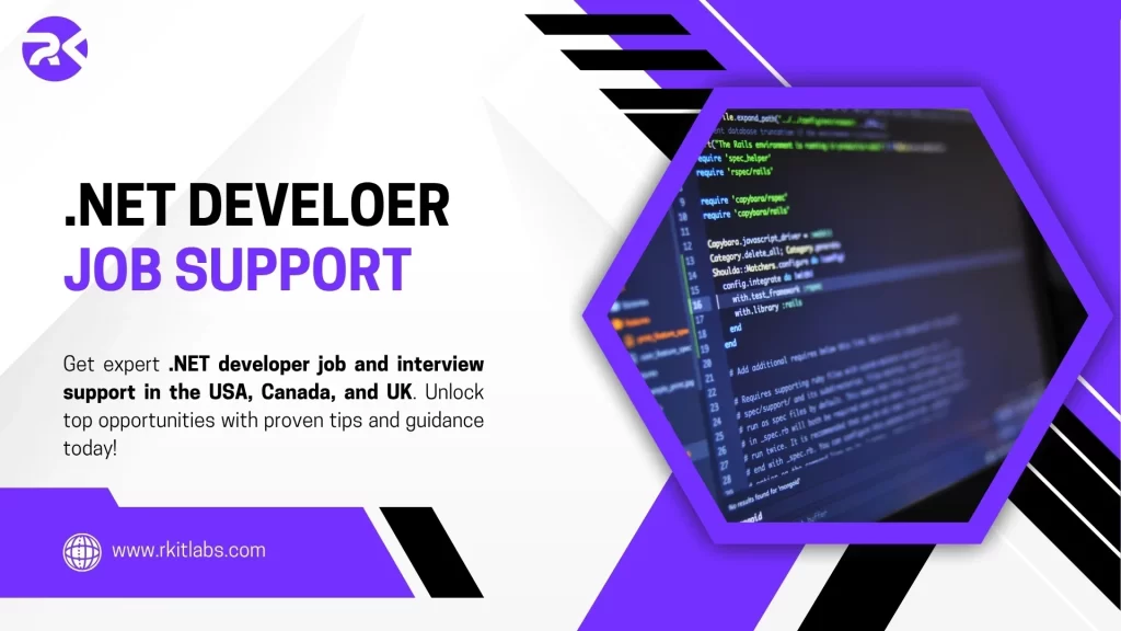 .net developers job support the usa and canada