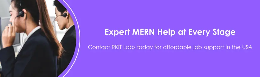 MERN Stack Job Support Services in the USA, UK, and Canada - rkitlabs